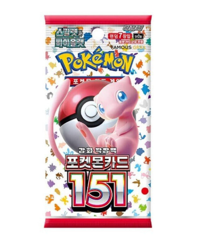 Pokémon 151 Booster (sv2A) Koreanisch