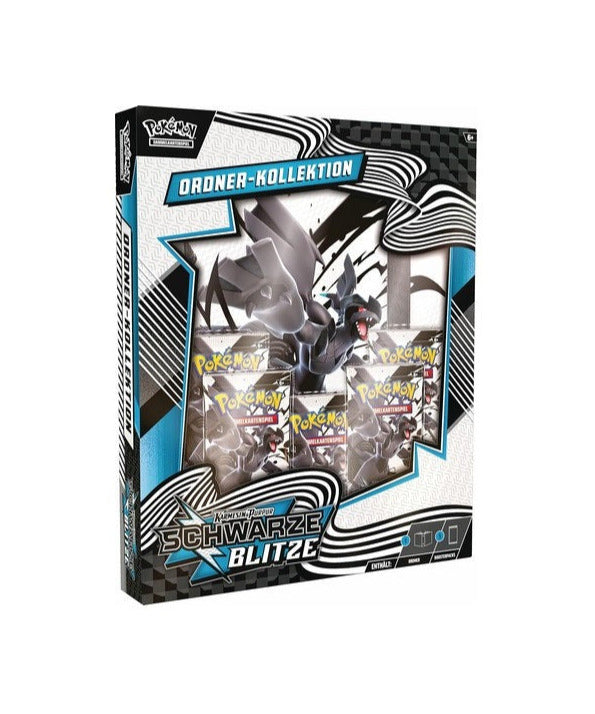 Pokémon Karmesin & Purpur Schwarze Blitze - Ordner Kollektion