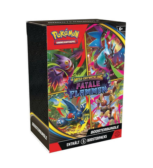 Pokémon Mega-Entwicklung Fatale Flammen Booster Bundle