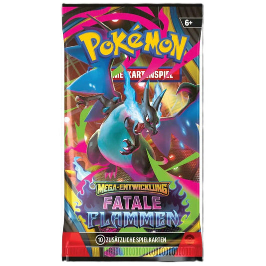 Pokémon Mega Entwicklung Fatale Flammen - Booster