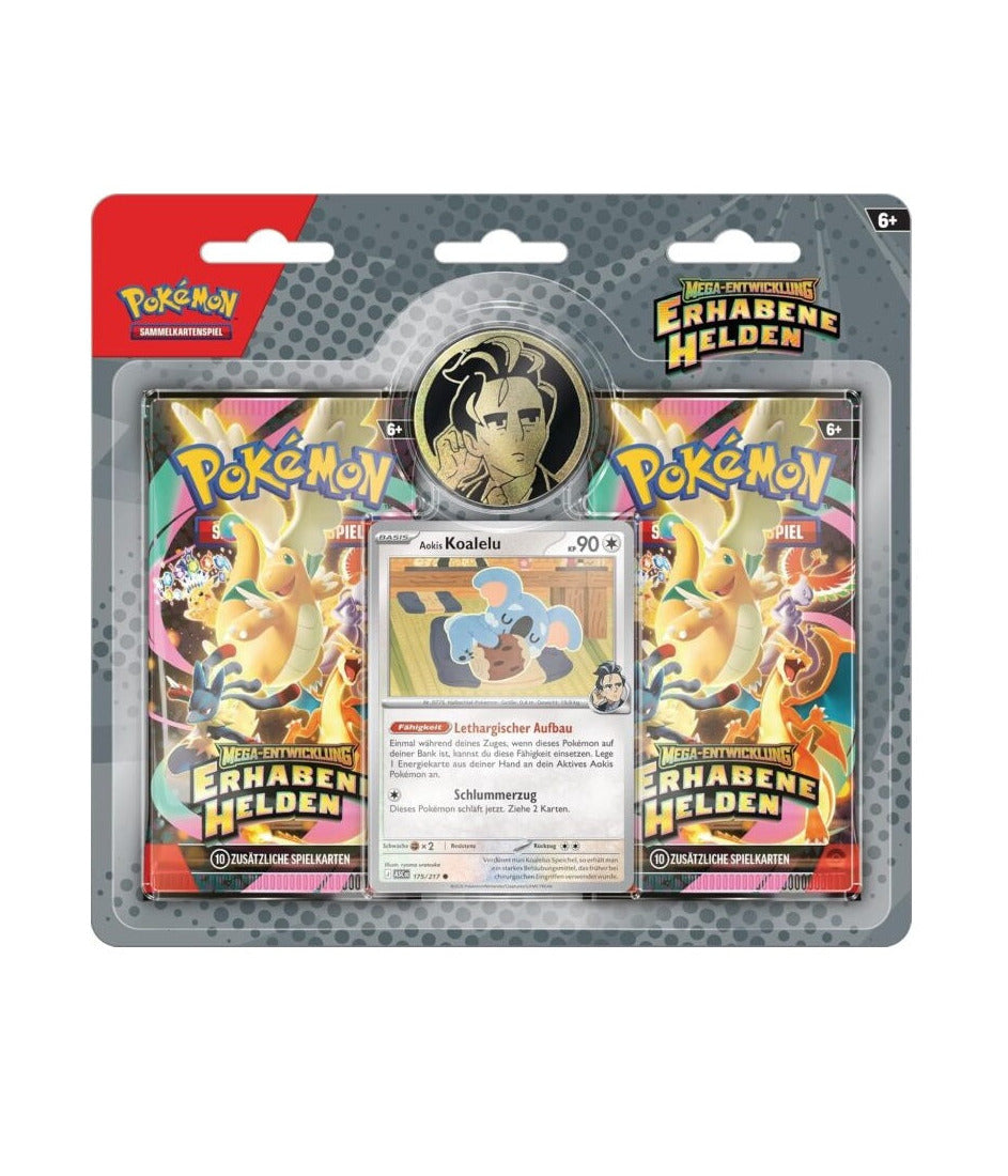 Pokémon Mega Entwicklung Erhaben Helden 2-Pack Blister (DE)