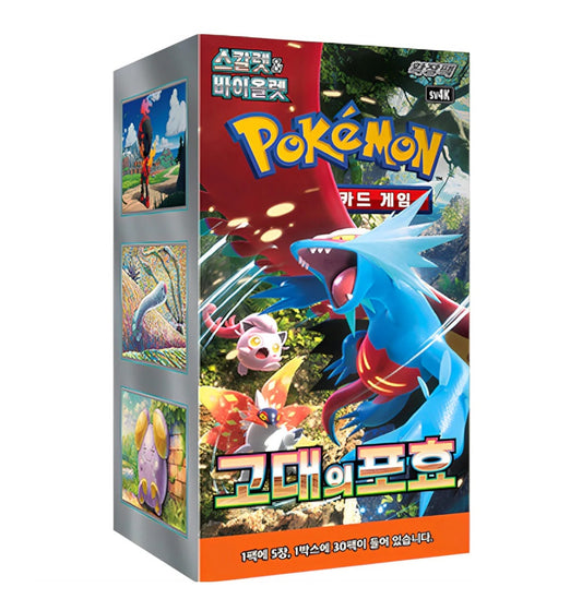 Pokémon Ancient Roar Display (sv4K) Koreanisch