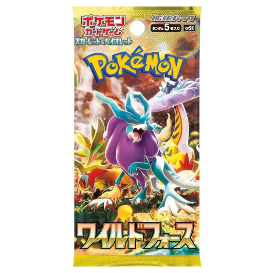 Pokemon Wild Force Booster (sv5K) Japanisch