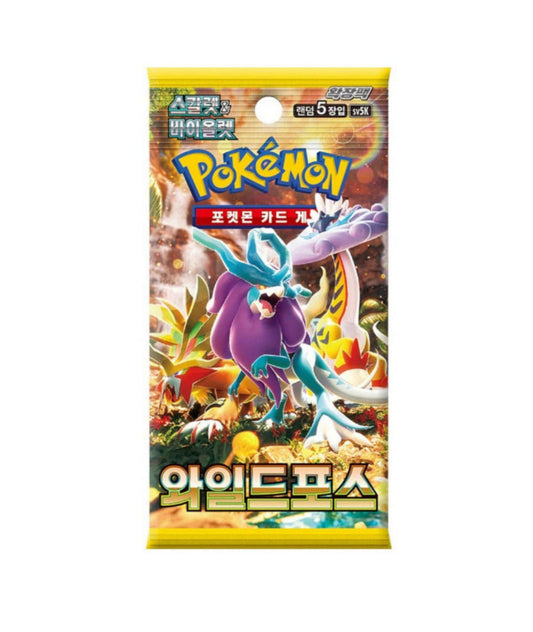 Pokémon Wild Force Booster (sv5K) Koreanisch
