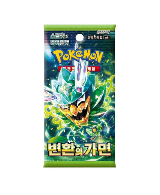 Pokémon Mask of Change Booster (sv6) Koreanisch