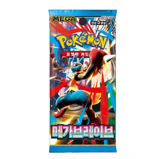 Pokémon Mega Brave (m1L) Koreanisch