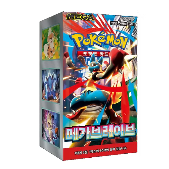 Pokémon Mega Brave (m1L) Koreanisch