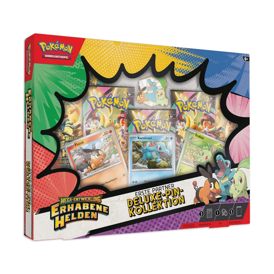 Pokémon Mega Entwicklung Erhabene Helden -  Deluxe-Pin-Kollektion
