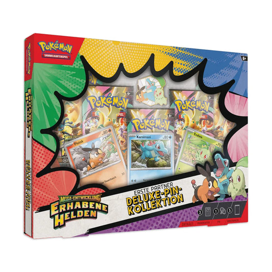 Pokémon Mega Entwicklung Erhabene Helden -  Deluxe-Pin-Kollektion
