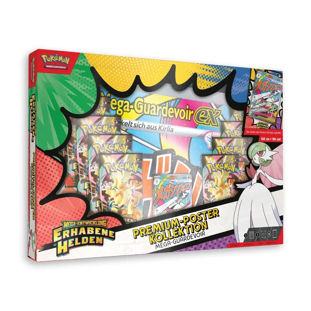 Pokémon Mega Entwicklung Erhabene Helden - Premium Poster Kollektion