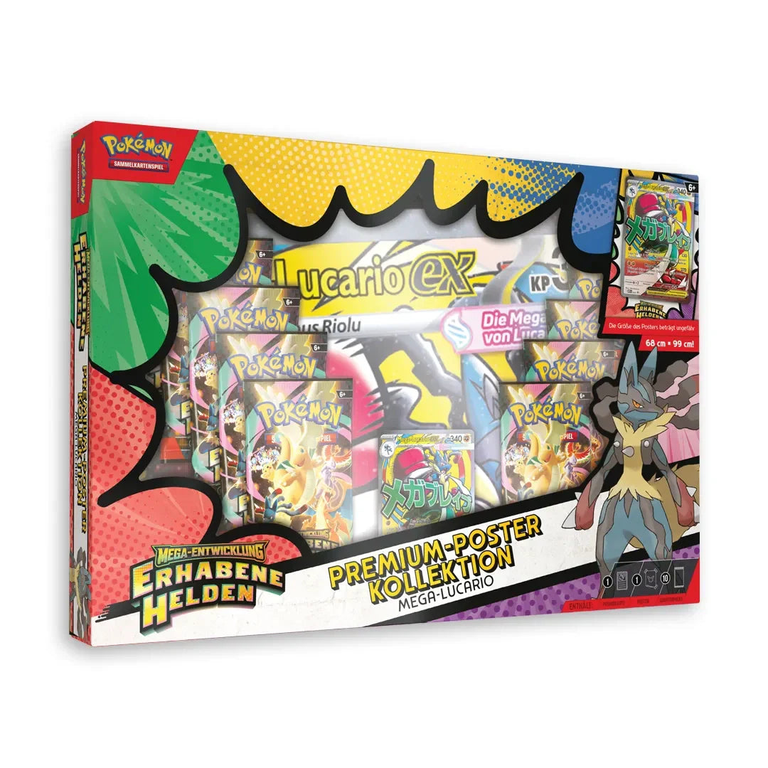 Pokémon Mega Entwicklung Erhabene Helden - Premium Poster Kollektion