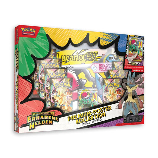 Pokémon Mega Entwicklung Erhabene Helden - Premium Poster Kollektion