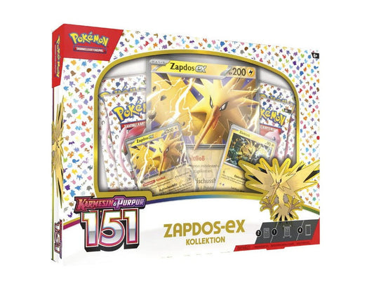 Pokémon Karmesin & Purpur 151 Zapdos-Ex Kollektion