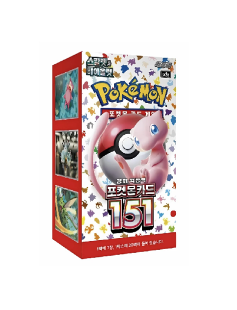 Pokemon 151 Display (sv2A) Koreanisch