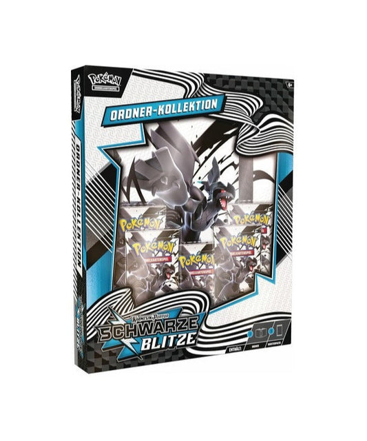 Pokémon Karmesin & Purpur Schwarze Blitze - Ordner Kollektion